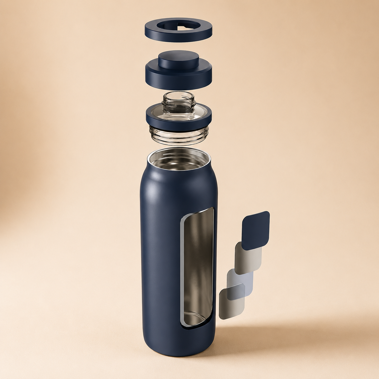 MagMount Pro — Magnetic Phone Holder Bottle | Vacuum Insulated Steel